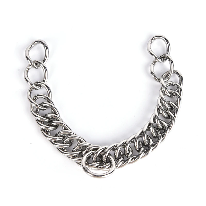 1 шт. цепь из нержавеющей стали для домашних животных|chaine double|chain stainlesschain curb |