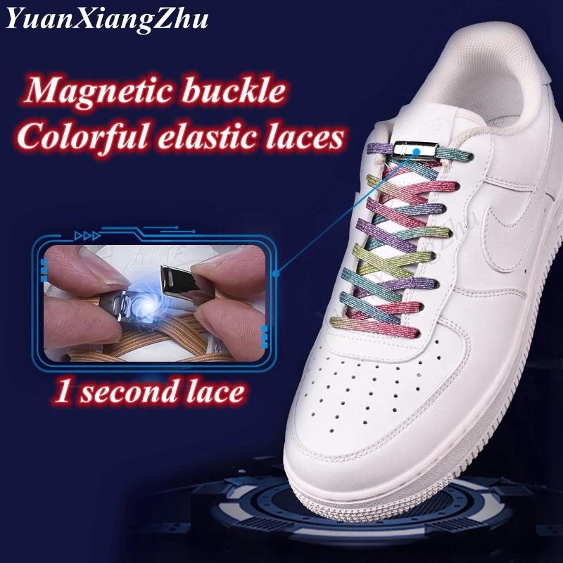 Magnetic ShoeLaces 2019 New Elastic Locking ShoeLace Creative Quick No Tie Shoes lace Kids Adult Unisex Sneakers Laces strings
Magnetic ShoeLaces 2019 New Elastic Locking ShoeLace Creative Quick No Tie Shoes lace Kids Adult Unisex Sneakers Laces strings