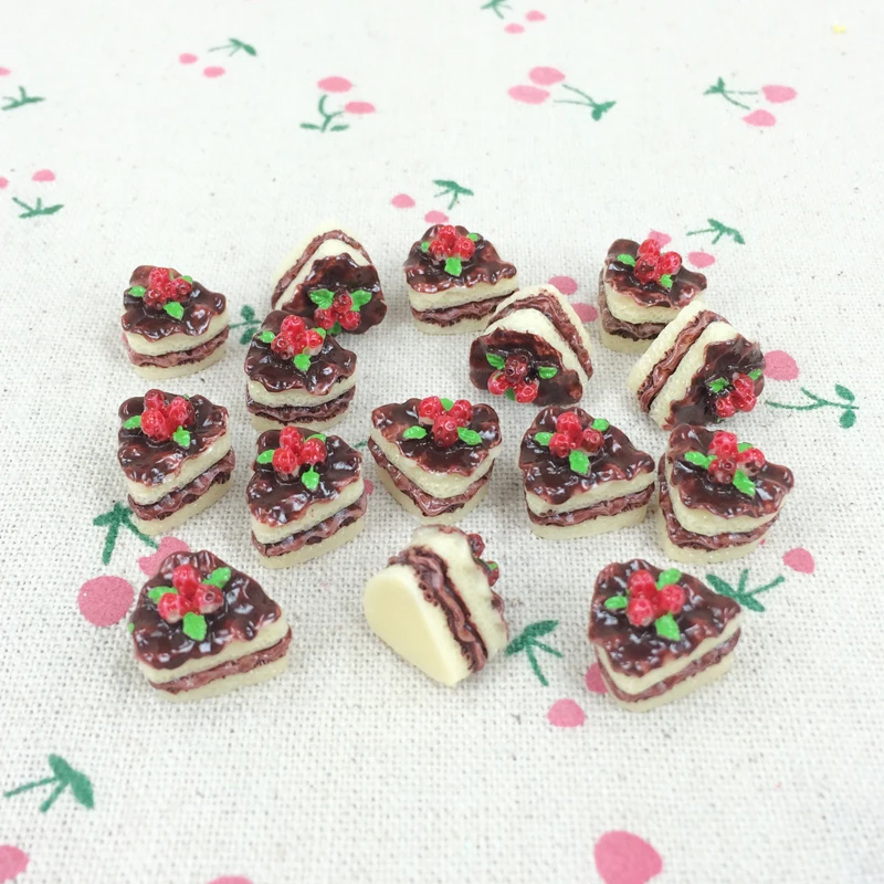 10 Pieces Resin Flatback Flat Back Cabochon Kawaii DIY Resin Craft Decoration Miniature Fake Cake Food Embellishment :14mm
10 Pieces Resin Flatback Flat Back Cabochon Kawaii DIY Resin Craft Decoration Miniature Fake Cake Food Embellishment :14mm