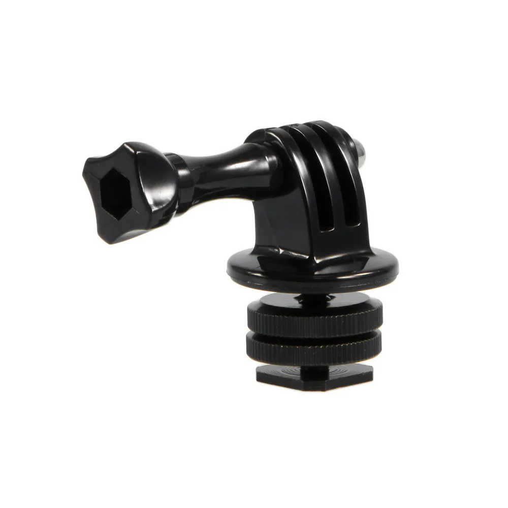 Meking DSLR Camera Hotshoe Adapter for Three-prong Mount w/ 1/4" Screw Threaded Action Cam GoPro Housing Holder
Meking DSLR Camera Hotshoe Adapter for Three-prong Mount w/ 1/4" Screw Threaded Action Cam GoPro Housing Holder