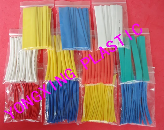 265pcs /lot 1.0/1.5/2.0/2.5/3.5/5.0/6.0/7.0/10.0/14.0/20mm/pvc heat shrink tube ratio 2:1 sleeving assortment
265pcs /lot 1.0/1.5/2.0/2.5/3.5/5.0/6.0/7.0/10.0/14.0/20mm/pvc heat shrink tube ratio 2:1 sleeving assortment