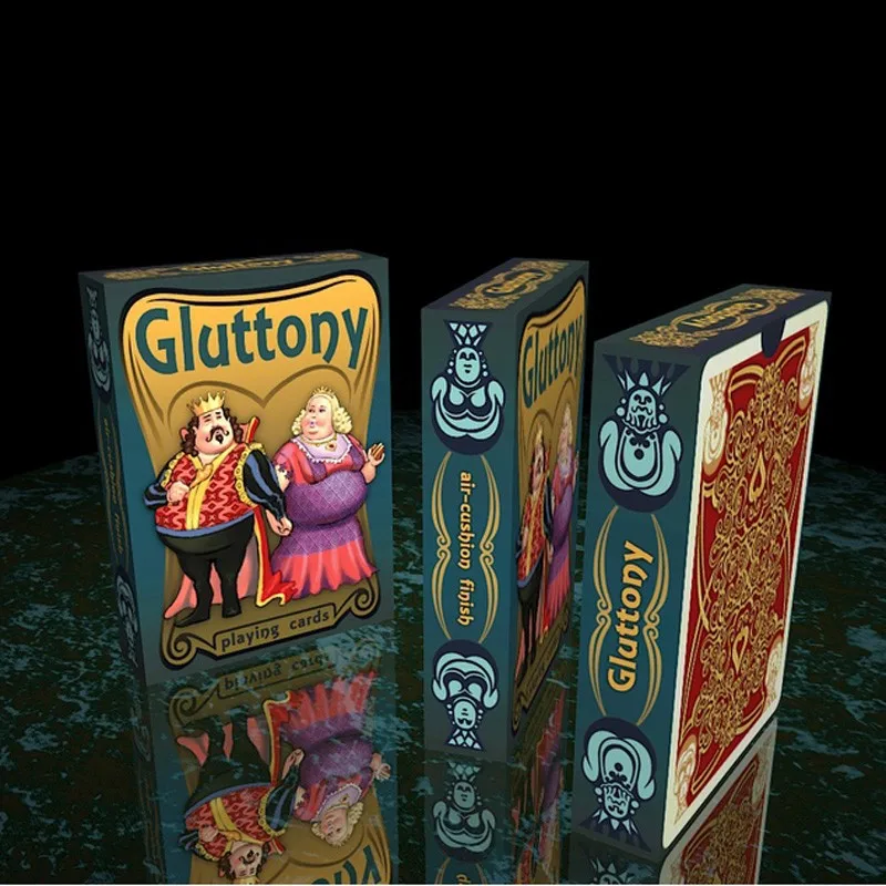 Gluttony Deck Playing Cards Poker Size USPCC Custom Limited Editon New Sealed Magic Tricks
Gluttony Deck Playing Cards Poker Size USPCC Custom Limited Editon New Sealed Magic Tricks