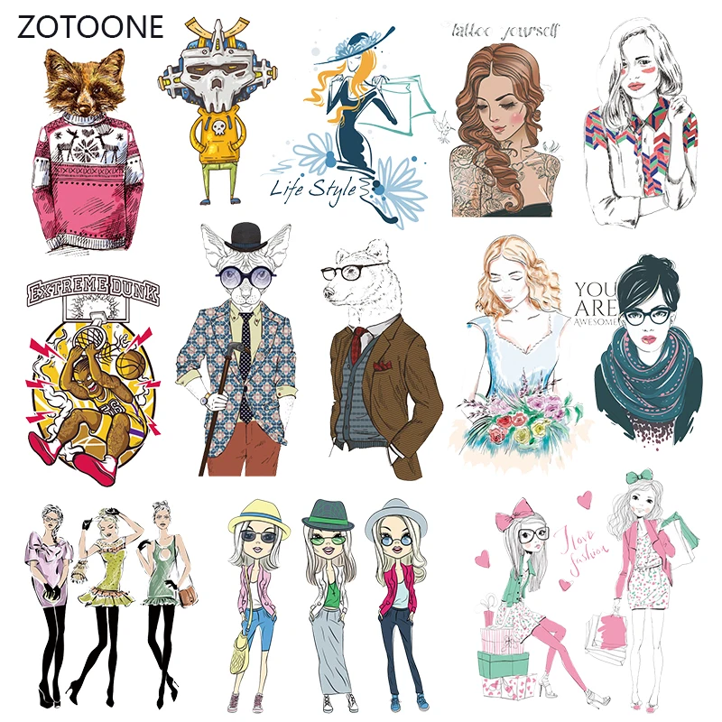 ZOTOONE Applique Stripes Patches Iron on Transfer Patch for T-shirts Fashion Girl Kid Clothing DIY Thermo Stickers on Clothes G
ZOTOONE Applique Stripes Patches Iron on Transfer Patch for T-shirts Fashion Girl Kid Clothing DIY Thermo Stickers on Clothes G