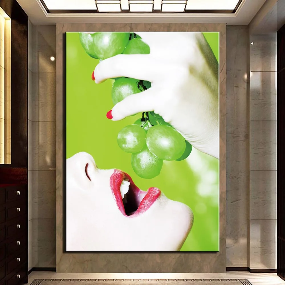 Canvas Painting Poster Wall Art 1 Piece Grape Girl HD Printed makeups Wall Picture for living Room Home Decoration F2694
Canvas Painting Poster Wall Art 1 Piece Grape Girl HD Printed makeups Wall Picture for living Room Home Decoration F2694