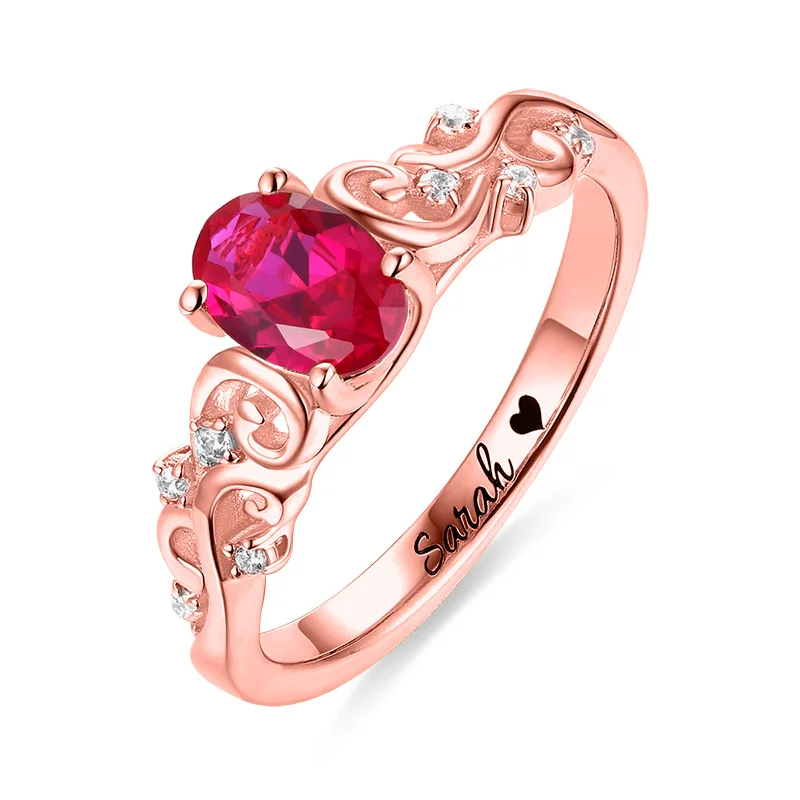 AILIN Personalized Vine Oval Engagement Rings For Her Women Wedding Birthstone Rose Gold Promise Ring Lady Anniversary Gift
AILIN Personalized Vine Oval Engagement Rings For Her Women Wedding Birthstone Rose Gold Promise Ring Lady Anniversary Gift