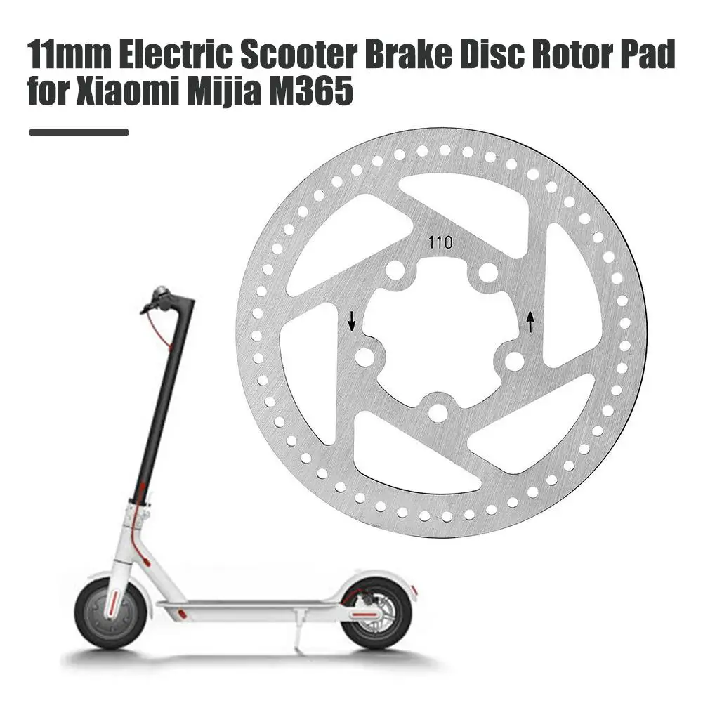 11mm Electric Scooter Brake Disc Rotor Pad For Xiaomi Mijia M365 Stainless Steel Replacement Parts Electric Scooter Accessory
11mm Electric Scooter Brake Disc Rotor Pad For Xiaomi Mijia M365 Stainless Steel Replacement Parts Electric Scooter Accessory