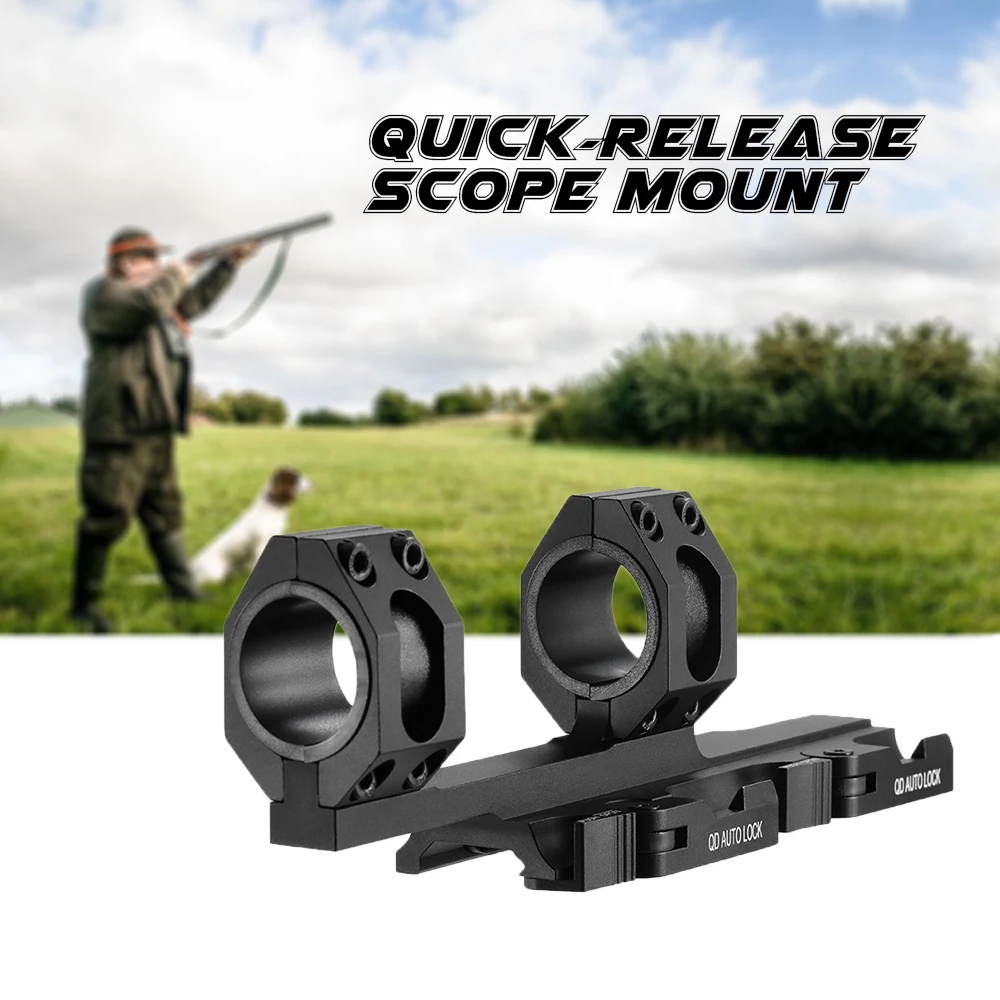 Outdoor Hunting Quick-release Scope Mount Riflescope Mount Hunting Equipment Accessories for 30mm 1" Scope Tubes 22mm Rail
Outdoor Hunting Quick-release Scope Mount Riflescope Mount Hunting Equipment Accessories for 30mm 1" Scope Tubes 22mm Rail