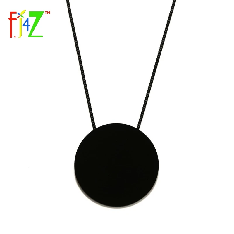F.J4Z 2017 Designer Necklace Fashion Trendy Big Black White Acrylic Circle Long False Collar Pendant Necklaces for women Bijoux
F.J4Z 2017 Designer Necklace Fashion Trendy Big Black White Acrylic Circle Long False Collar Pendant Necklaces for women Bijoux