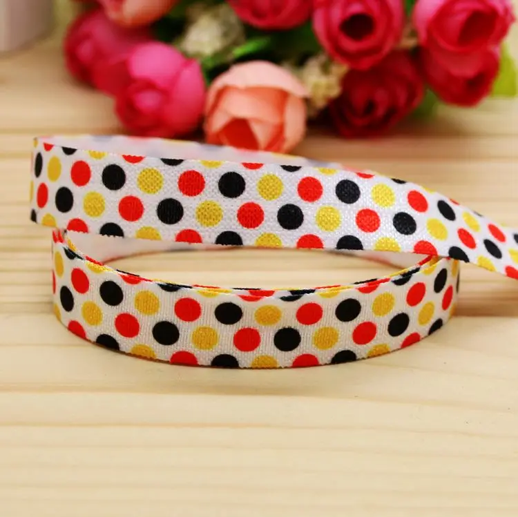 5/8'' Free shipping Fold Elastic polka dots printed headband headwear hairband diy decoration wholesale OEM H5133
5/8'' Free shipping Fold Elastic polka dots printed headband headwear hairband diy decoration wholesale OEM H5133