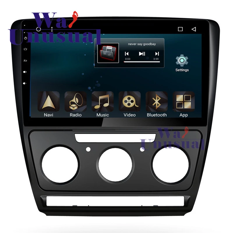 

WANUSUAL 10,1 "Android 6,0 автомобиль радио плеер для Skoda Octavia 2007 2008 2009 2010 2011 2012 2013 с gps 4 ядра 32G 2G Оперативная память