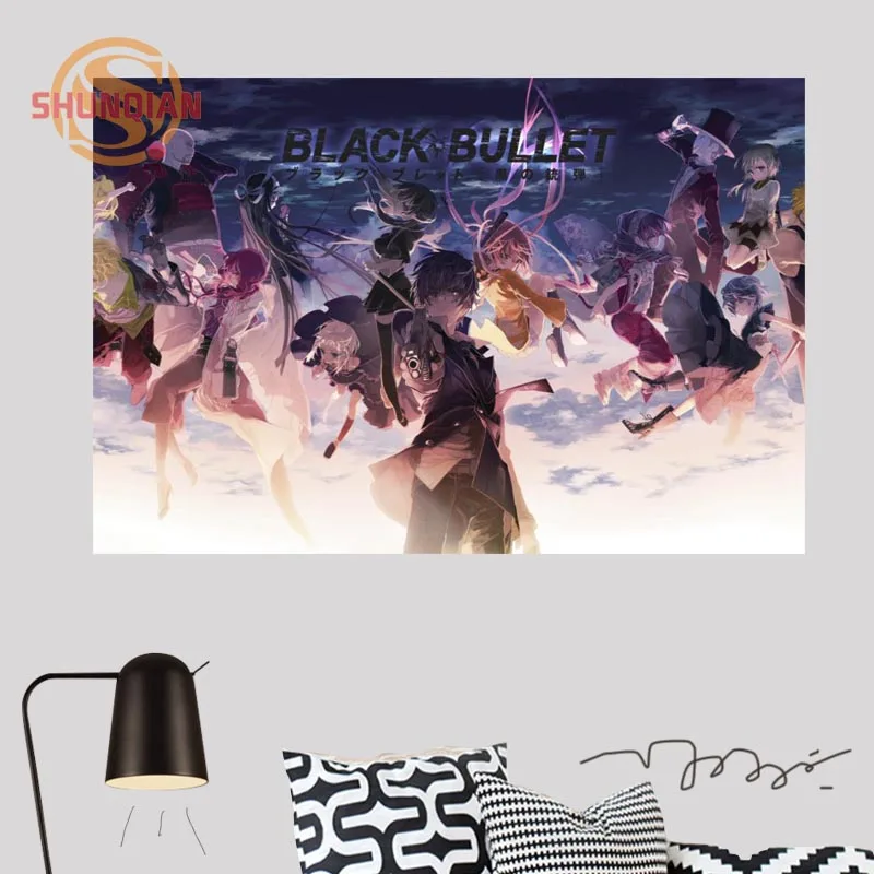 Custom Home Decor BLACK BULLET Canvas Fabric Cloth Poster wall poster print Cloth Poster H330Z63DS
Custom Home Decor BLACK BULLET Canvas Fabric Cloth Poster wall poster print Cloth Poster H330Z63DS