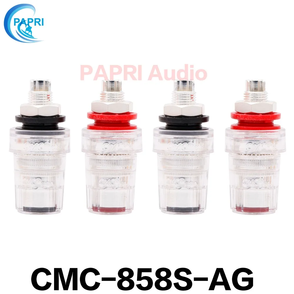 10PAIRS CMC-858S-AG Amplifier Silver Plated Speaker Binding Pos Terminal Banana Plug Connector (10PCS White +10PCS Red ) Socket
10PAIRS CMC-858S-AG Amplifier Silver Plated Speaker Binding Pos Terminal Banana Plug Connector (10PCS White +10PCS Red ) Socket