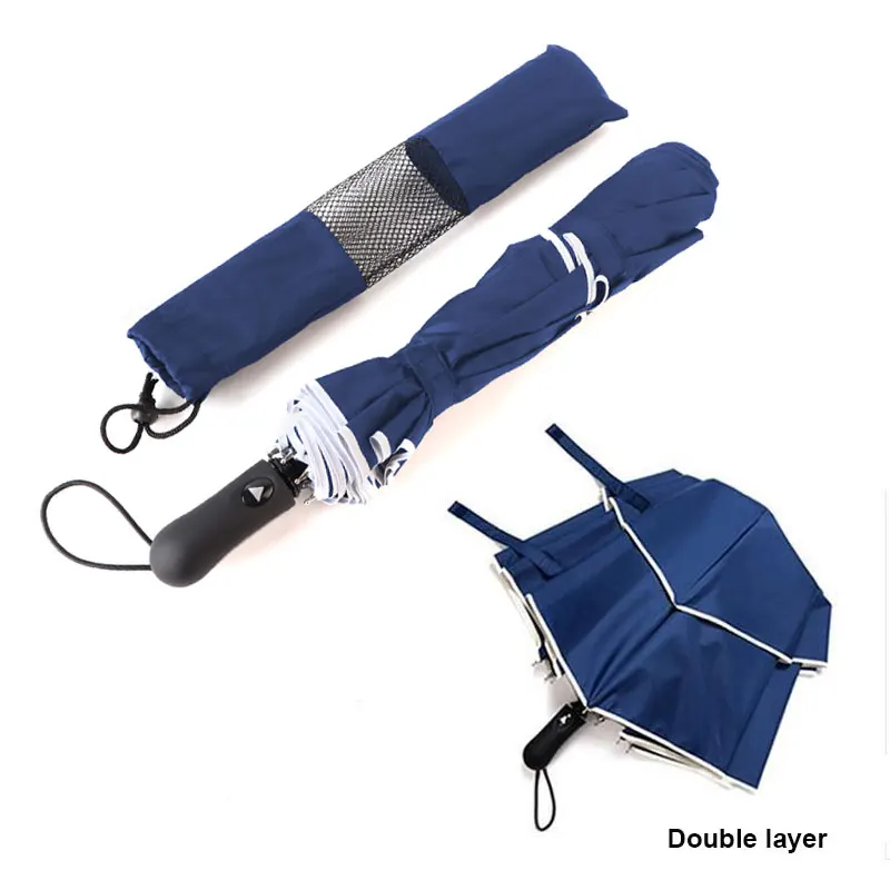 Double Layer Big Umbrella Rain Women Windproof Semi-Automatic Umbrella Men 2Folding Waterproof Family Travel Umbrella Paraguas
Double Layer Big Umbrella Rain Women Windproof Semi-Automatic Umbrella Men 2Folding Waterproof Family Travel Umbrella Paraguas