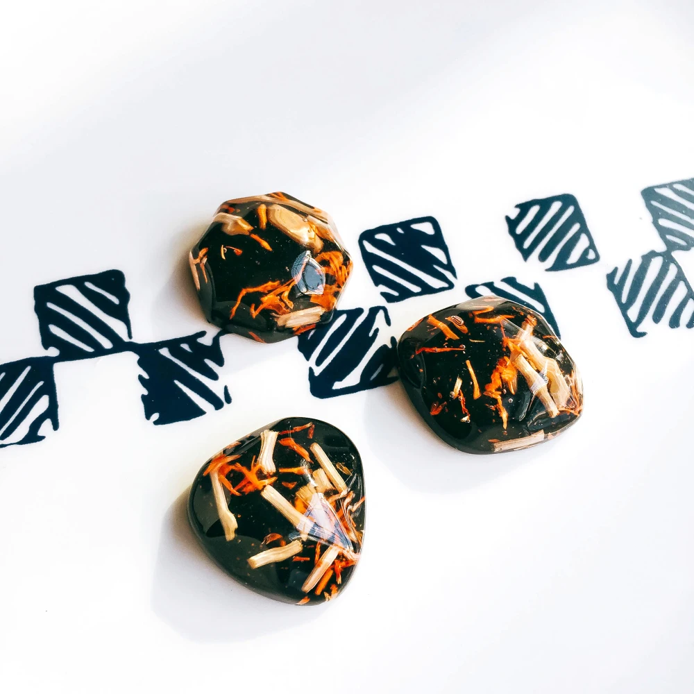 ZEROUP Resin Cabochon Star Triangle Flat Back Black Cabochon Base Jewelry Component Diy Handmade Material 6pcs
ZEROUP Resin Cabochon Star Triangle Flat Back Black Cabochon Base Jewelry Component Diy Handmade Material 6pcs