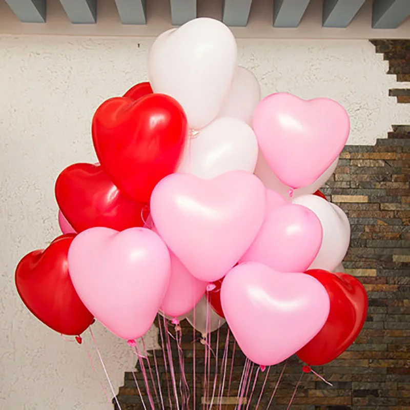 10/20/30pcs/lot 10In birthday party wedding heart-shaped balloon love balloon decoration thickening heart-shaped latex balloon
10/20/30pcs/lot 10In birthday party wedding heart-shaped balloon love balloon decoration thickening heart-shaped latex balloon