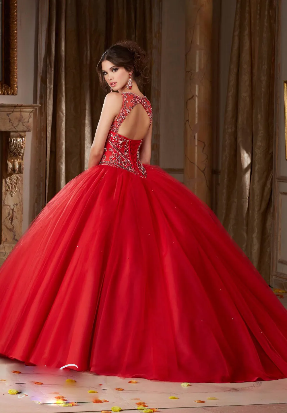 New Red Beaded and Crystal Sleeveless Ball Gown Quinceanera Dresses with Jacket Lace up Cheap Quinceanera gowns Sweet 16 dresses
New Red Beaded and Crystal Sleeveless Ball Gown Quinceanera Dresses with Jacket Lace up Cheap Quinceanera gowns Sweet 16 dresses