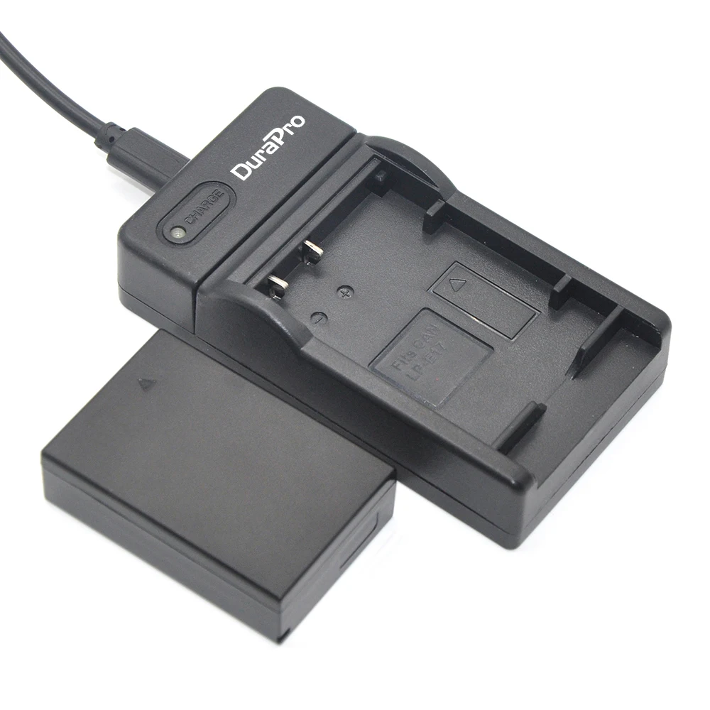 3 шт. 1040 мА/ч LP-E17 LPE17 LP E17 Перезаряжаемые Батарея + USB Зарядное устройство для