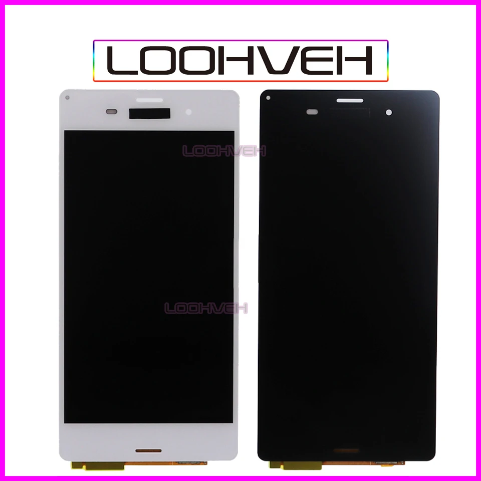 10 шт./лот 5 2 "для Sony Xperia Z3 в сборе полная ЖК дисплей Дисплей Сенсорный экран Digitizer
