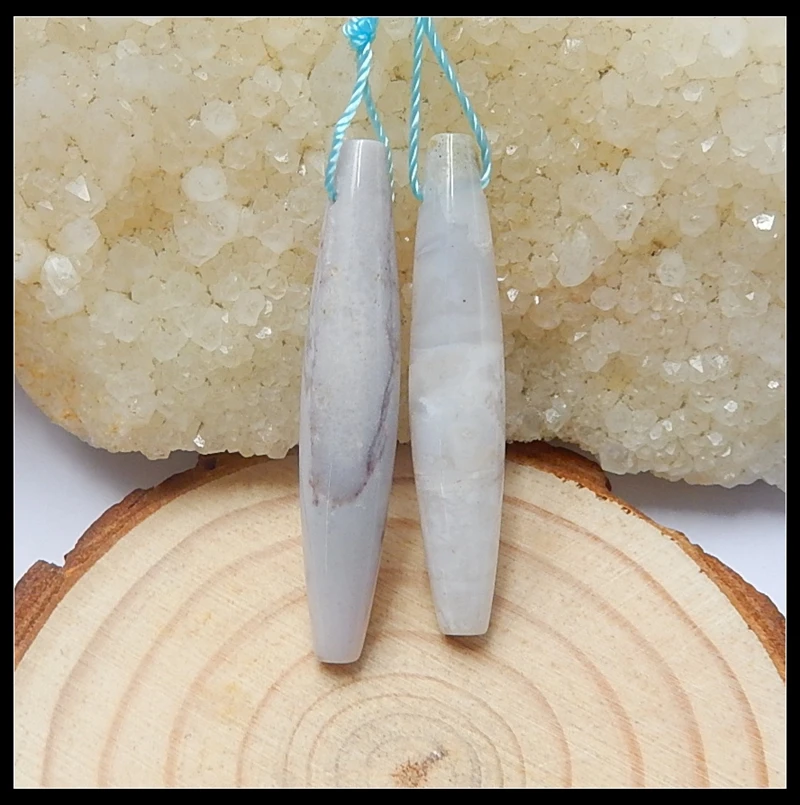 Sales 1Pairs Natural Stone Ocean Jasper Earring Bead 41x8mm 7.1g Fashion Jewelry Women Earrings Accessories
Sales 1Pairs Natural Stone Ocean Jasper Earring Bead 41x8mm 7.1g Fashion Jewelry Women Earrings Accessories