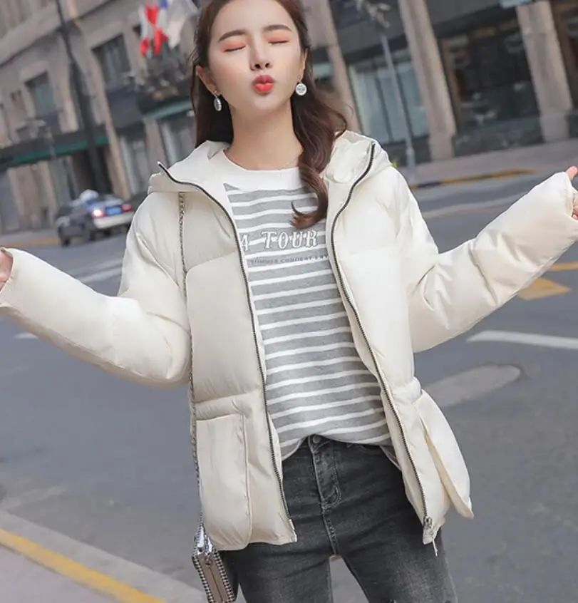 Korean women clothing cotton coats hooded warm winter short outerwear new padded warm short crop coat bread Asymmetry outer jack
Korean women clothing cotton coats hooded warm winter short outerwear new padded warm short crop coat bread Asymmetry outer jack