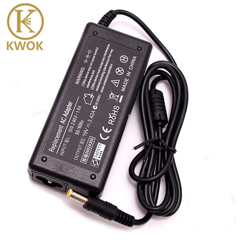 19V 3.42A 5.5*1.7mm AC Adapter Charger Laptop Power Supply For Acer Aspire K52F E525 E625 E627 E725 X8AC X8E K40 K40AB 4310 4320
19V 3.42A 5.5*1.7mm AC Adapter Charger Laptop Power Supply For Acer Aspire K52F E525 E625 E627 E725 X8AC X8E K40 K40AB 4310 4320