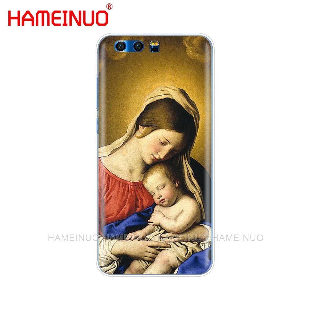 HAMEINUO Дева Мария христианская Рождество чехол для телефона Huawei Honor 10 V10 4A 5A 6A 7A 6C 6X 7X