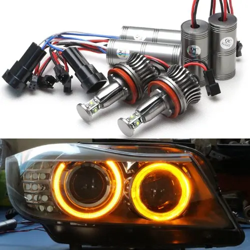 Bright Amber Color Cree Chips LED Angel Eye Halo Light H8 No Error for BMW 1 3 5 6 X Z Series E90 E92 328i 335i M3 E93 M6 X5 X6
Bright Amber Color Cree Chips LED Angel Eye Halo Light H8 No Error for BMW 1 3 5 6 X Z Series E90 E92 328i 335i M3 E93 M6 X5 X6