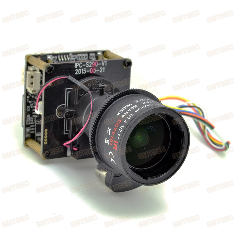 SIP-E327DML-27135 H.265+/H.265/H.264 2.0mp 2.7-13.5mm Motorized lens 30fps WDR CCTV Hi3516D+SONY IMX327 IP Camera Module - купить по
