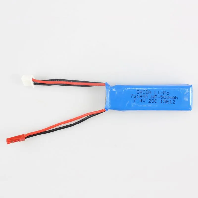Аккумулятор 7 4 в 500 мАч для WLtoys A202 A212 A222 A232 A242 A252 запчасти радиоуправляемых