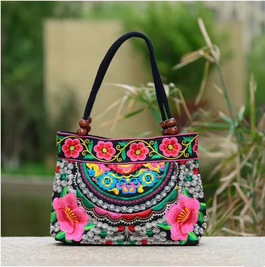 National embroidery Small Double-layer handbags!Nice Colorful Floral Embroidered Lady Top-handle bags Hot Vintage Canvas carrier
National embroidery Small Double-layer handbags!Nice Colorful Floral Embroidered Lady Top-handle bags Hot Vintage Canvas carrier