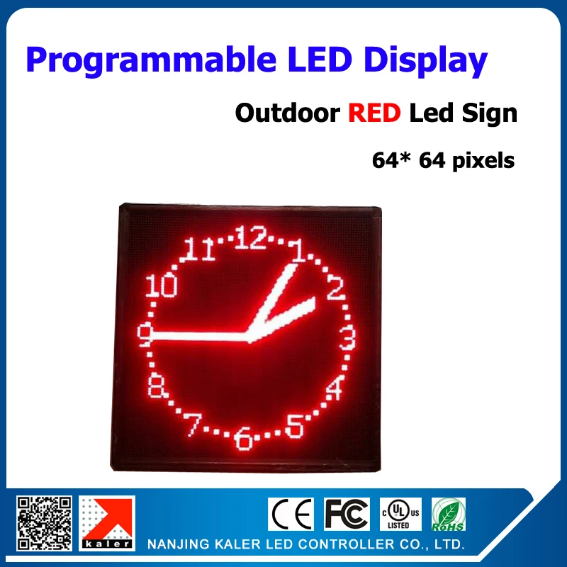 Outdoor Red Color LED Sign Display Programmaable Led Display Board 72*72cm Red LED Sign
Outdoor Red Color LED Sign Display Programmaable Led Display Board 72*72cm Red LED Sign
