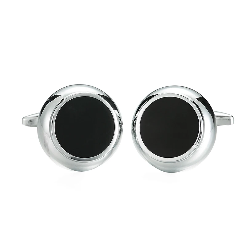 DY new high quality fashion men French shirt Cufflinks Simple style Black Enamel round Cufflinks
DY new high quality fashion men French shirt Cufflinks Simple style Black Enamel round Cufflinks