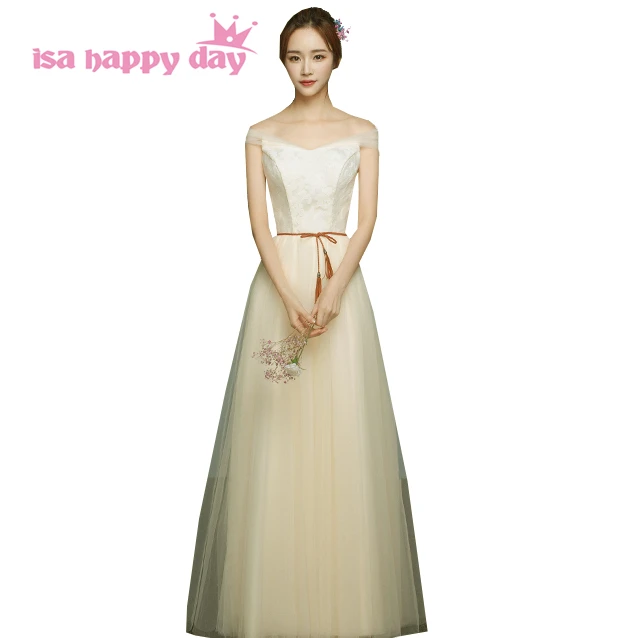 champagne color bridesmaid's formal dress girl long simple tulle party dresses for teens bridesmaids 2020 ball gown B3958
champagne color bridesmaid's formal dress girl long simple tulle party dresses for teens bridesmaids 2020 ball gown B3958