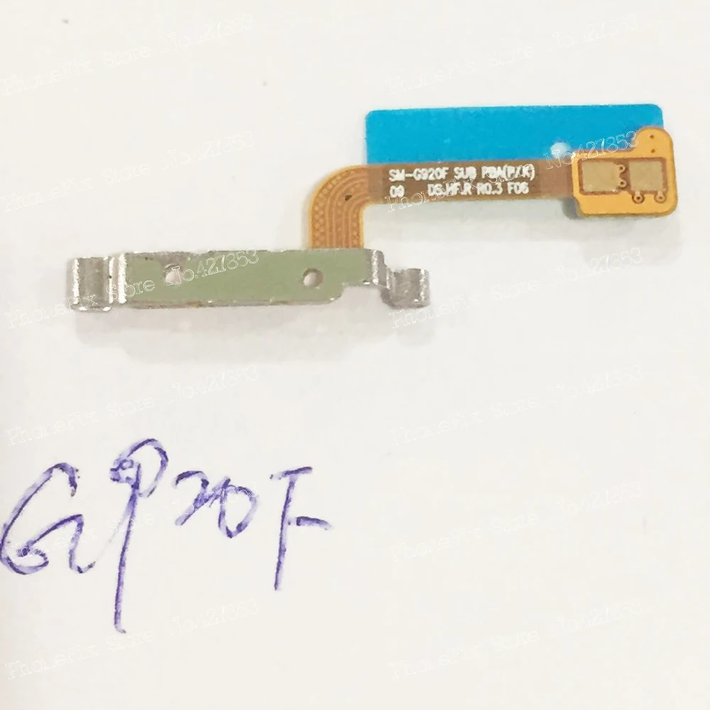 Original Genuine For Samsung Galaxy S6 G920F Power On Off Flex Cable Replacement Parts
Original Genuine For Samsung Galaxy S6 G920F Power On Off Flex Cable Replacement Parts