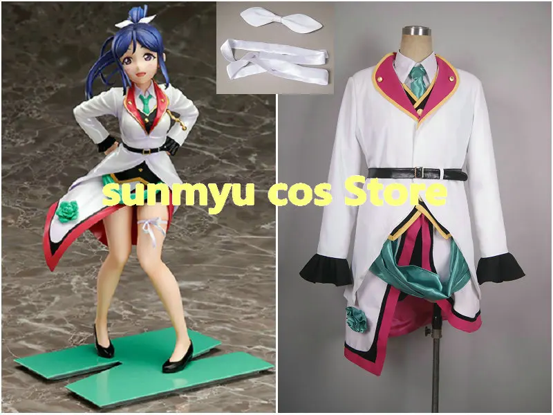 Косплей-костюм LoveLive SunShine Aqours, кэнан мацура Мирай, размер по индивидуальному заказу, Хэллоуин, оптовая продажа
Косплей-костюм LoveLive SunShine Aqours, кэнан мацура Мирай, размер по индивидуальному заказу, Хэллоуин, оптовая продажа