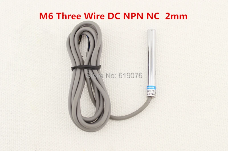5Pcs M6 Three Wire NPN NC 2mm distance measuring proximity switch sensor -LJ6A3-2-Z/AX
5Pcs M6 Three Wire NPN NC 2mm distance measuring proximity switch sensor -LJ6A3-2-Z/AX