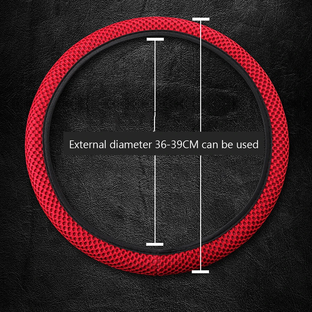 YOSOLO Car Steering Wheel Cover Fit For Most Cars Breathability Handmade Durable Sandwich Fabric 4 Clolor Skidproof Car Styling
YOSOLO Car Steering Wheel Cover Fit For Most Cars Breathability Handmade Durable Sandwich Fabric 4 Clolor Skidproof Car Styling