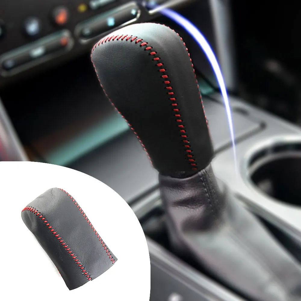Car Gear Cover PU Leather For FORD Explorer 2015-2017 Gear Shift Knob Cover Shift Boot Car Interior Accessories
Car Gear Cover PU Leather For FORD Explorer 2015-2017 Gear Shift Knob Cover Shift Boot Car Interior Accessories