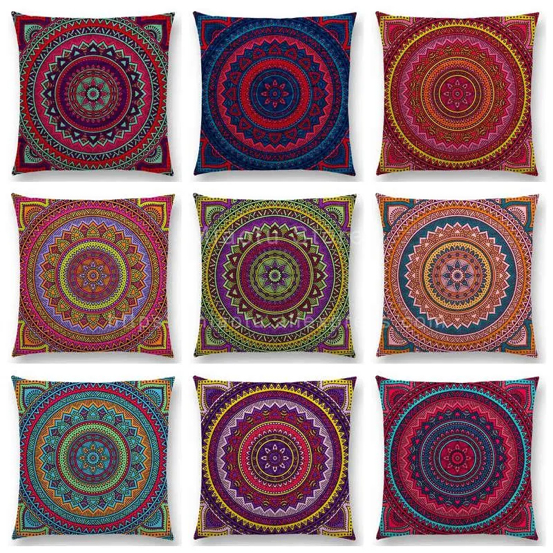 Hippie Mandala Boho Rainbow Floral Pattern Decor Throw Pillow Case Sun Moon Flowers Dream Fantasy Gorgeous Cushion Cover Sofa
Hippie Mandala Boho Rainbow Floral Pattern Decor Throw Pillow Case Sun Moon Flowers Dream Fantasy Gorgeous Cushion Cover Sofa