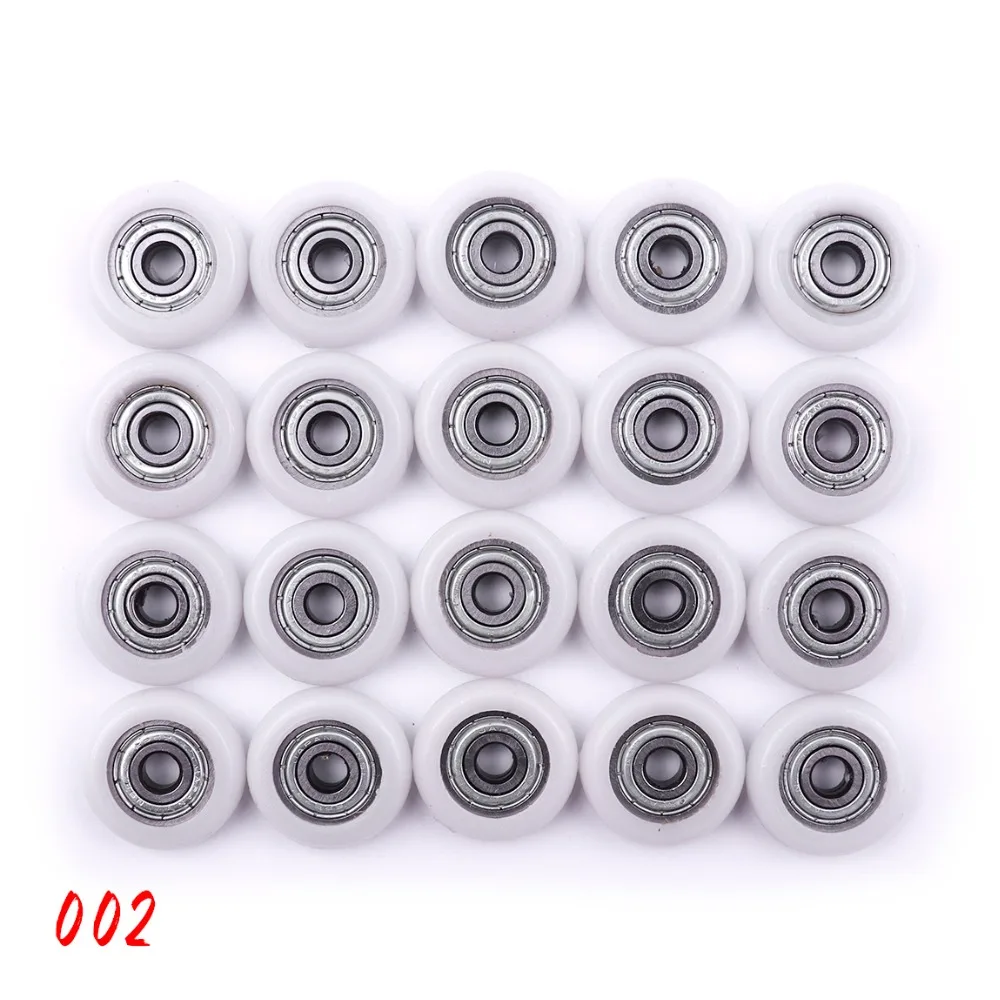 20Pcs/Lot 625ZZ White POM&Bearing Steel Pulley Bearing Sliding Wardrobe Door Rollers 5*23*7mm Rustproof Corrosion Bearings
20Pcs/Lot 625ZZ White POM&Bearing Steel Pulley Bearing Sliding Wardrobe Door Rollers 5*23*7mm Rustproof Corrosion Bearings