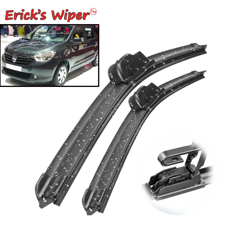 Erick's Wiper LHD Front Wiper Blades For Dacia Renault Lodgy 2012 - 2016 Windshield Windscreen Front Window 22"+16"
Erick's Wiper LHD Front Wiper Blades For Dacia Renault Lodgy 2012 - 2016 Windshield Windscreen Front Window 22"+16"