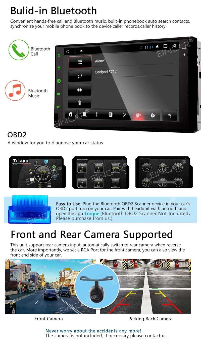 Double Din Vehicle Car Stereo Radio Headunit in Dash GPS Navigation 32GB ROM 2GB RAM Wifi RDS Mirror Link FM AM Bluetooth Audio
Double Din Vehicle Car Stereo Radio Headunit in Dash GPS Navigation 32GB ROM 2GB RAM Wifi RDS Mirror Link FM AM Bluetooth Audio