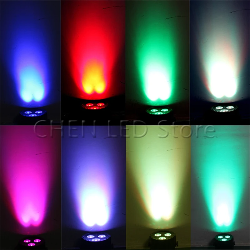 10X Portable 3 Led 4 In 1 Par Stage Light 18W 90-240V Disco Party Lights Laser DJ KTV Wash RGB Effect Equipment Home Party Light
10X Portable 3 Led 4 In 1 Par Stage Light 18W 90-240V Disco Party Lights Laser DJ KTV Wash RGB Effect Equipment Home Party Light