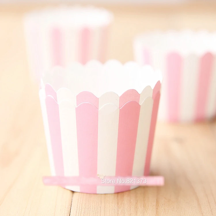 Free Shipping white pink stripe striped mini muffin cake cups, wedding party cheap bulk colorful small cupcake cases decoration
Free Shipping white pink stripe striped mini muffin cake cups, wedding party cheap bulk colorful small cupcake cases decoration