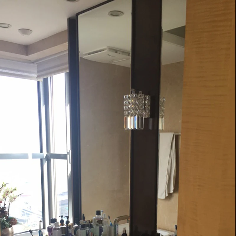 Modern Stainless Steel Stair Bathroom Wall Sconce Aisle LED Crystal Wall Lamp Living Room Bedrom Beside Light
Modern Stainless Steel Stair Bathroom Wall Sconce Aisle LED Crystal Wall Lamp Living Room Bedrom Beside Light