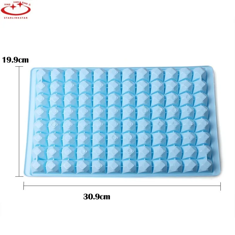 96 Grids Food Grade Silicone Ice Tray Fruit Ice Cube Maker DIY Creative Small 3D Magic Large Silicone Ice Cube Maker Mold
96 Grids Food Grade Silicone Ice Tray Fruit Ice Cube Maker DIY Creative Small 3D Magic Large Silicone Ice Cube Maker Mold