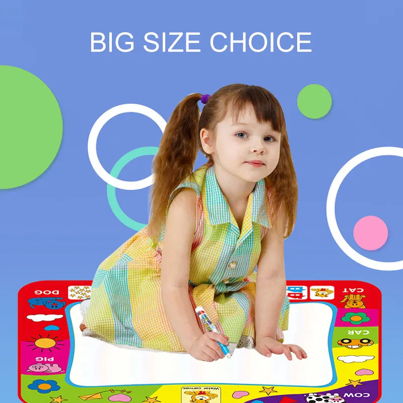 80*60cm Children's Doodle Drawing Toys Magic Learning Drawing Painting Canvas Writing Board With Water Graffiti Painting Toys
80*60cm Children's Doodle Drawing Toys Magic Learning Drawing Painting Canvas Writing Board With Water Graffiti Painting Toys
