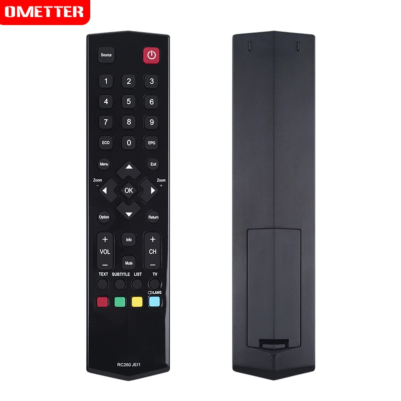 Suitable for TCL TV remote control RC260 JEI1 RC260 JE11 JC11 JC14 JC13 for LED32S4690 LED55S4690 LED48S4690
Suitable for TCL TV remote control RC260 JEI1 RC260 JE11 JC11 JC14 JC13 for LED32S4690 LED55S4690 LED48S4690