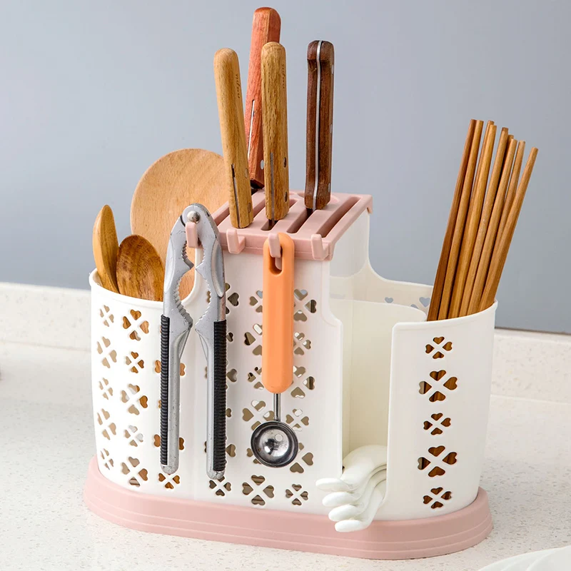 Plastic Drain Household Cage Kitchen Multifunctional Spoon Storage Rack Knife Holder Chopsticks
Plastic Drain Household Cage Kitchen Multifunctional Spoon Storage Rack Knife Holder Chopsticks