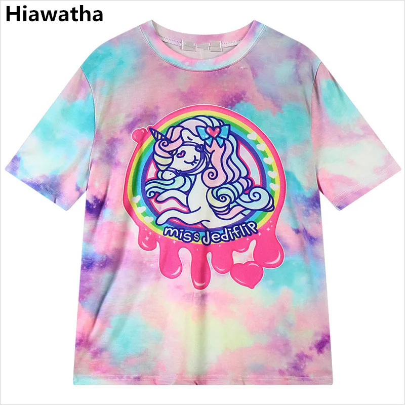 Hiawatha Harajuku Tops Short Sleeve Character Printed T-Shirt Women Casual Loose O-Neck T Shirts Fashion Summer T-Shirts T1395
Hiawatha Harajuku Tops Short Sleeve Character Printed T-Shirt Women Casual Loose O-Neck T Shirts Fashion Summer T-Shirts T1395